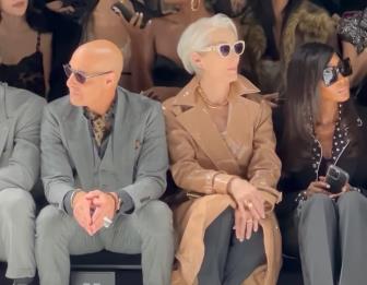 Meril Strip na Dolce & Gabbana reviji u Milanu