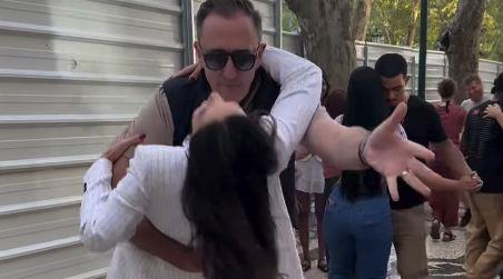 Sergej Ćetković sa suprugom