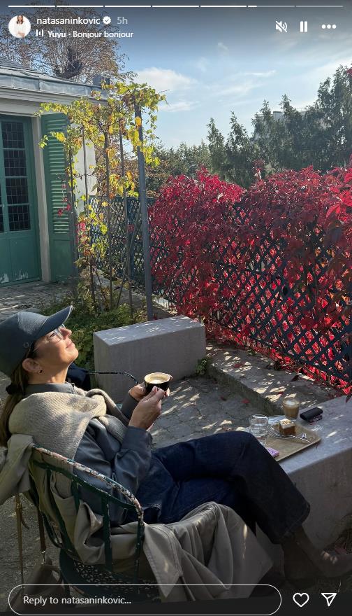 Nataša Ninković uživa u Parizu.jpg