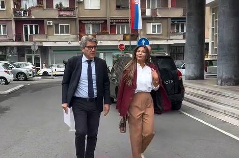 Ana Radulović došla u sud