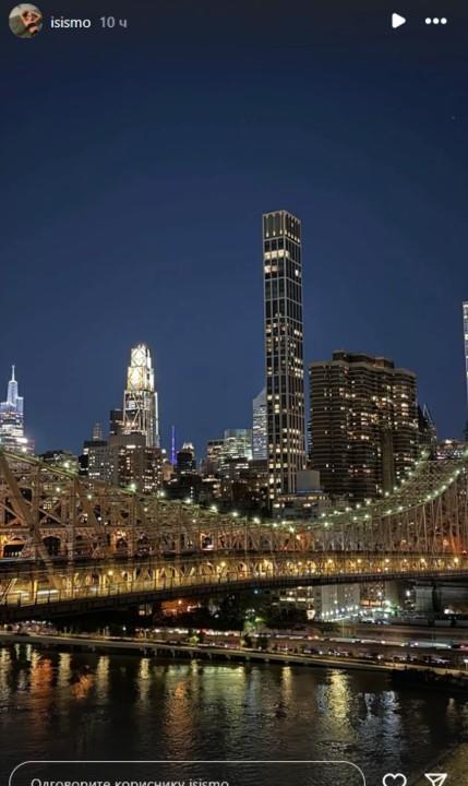 Sergej Trifunović  odveo ženu u Njujork