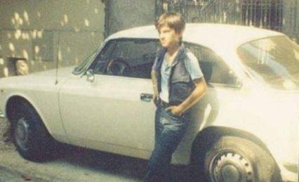 Aca Lukas kao dečak