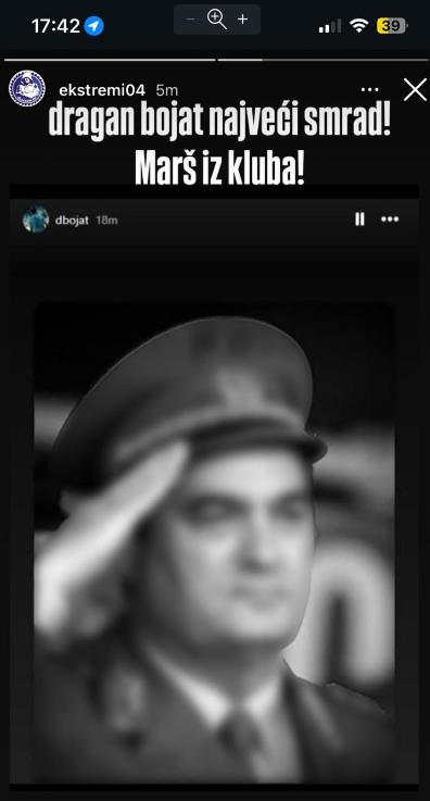 Dragan Bojat fudbaler Novog Pazara odao počast generalu Nebojši Pavkoviću