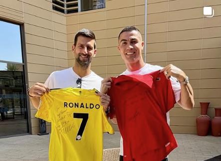 Novak Đoković i Kristijano Ronaldo se sastali u Rijadu