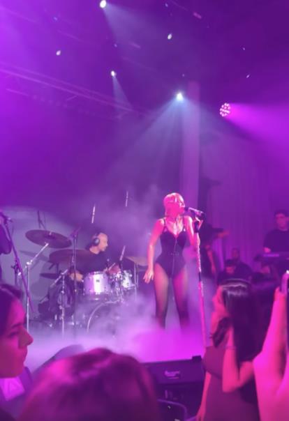 Nataša Bekvalac nastupila u Beogradu