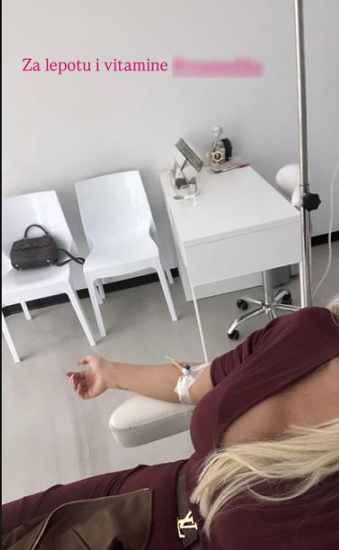 Bojana Lazić završila na infuziji