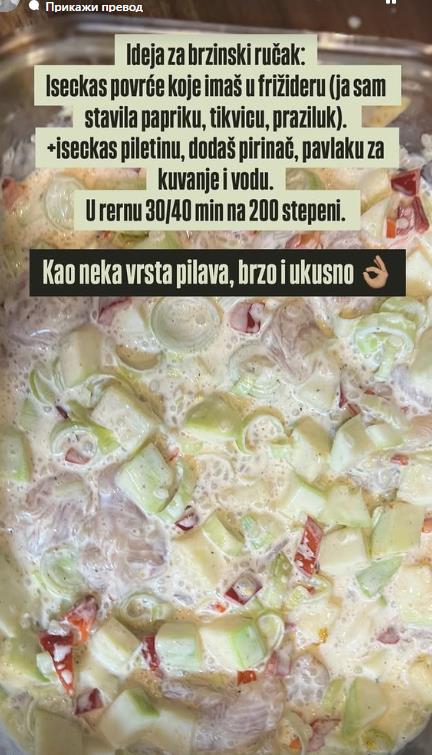 Ručak Katarine Lazić