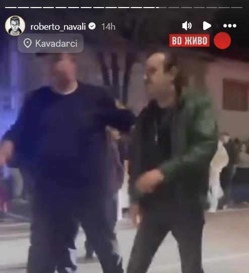 Hapšenje Ace Lukasa u Kavadarcima