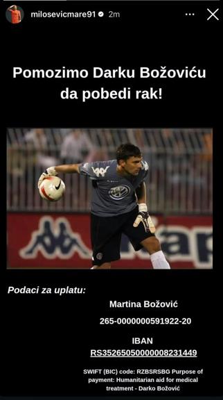 Apel za pomoć Darku Božoviću