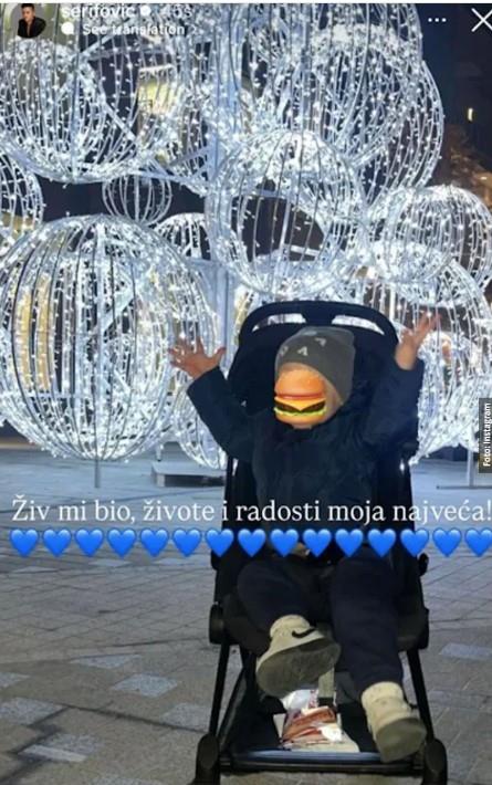 Sin Marije Šerifović napunio 2 godine