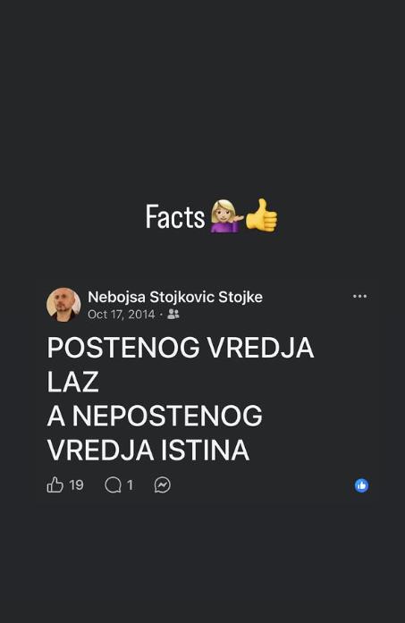 Kija Kockar podelila obajvu Kaćinog muža