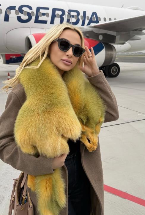 Maja Berović na udaru javnosti zbog lisice oko vrata