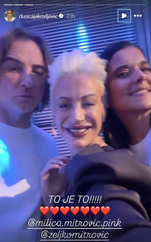 Dušica Jakovljević Milica Mitrović i Željko Mitrović