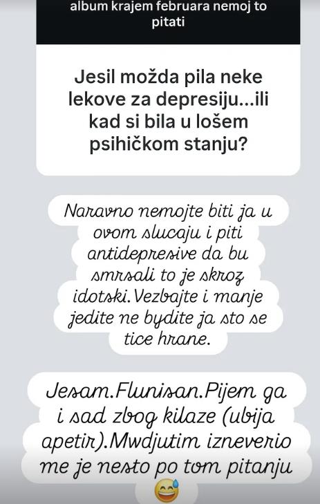 Dunja Ilić pila antidepresive da bi smršala