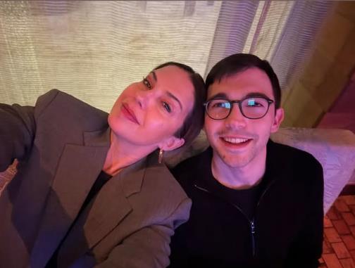 Nataša Ninković sa sinom