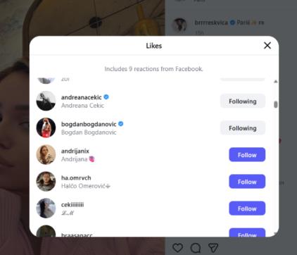 Bogdan Bogdanović lajkuje svaku objavu Breskvici