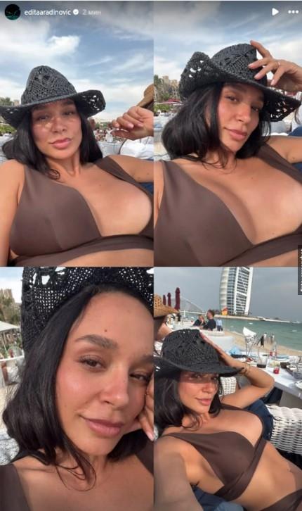 Edita uživa u Dubaiju
