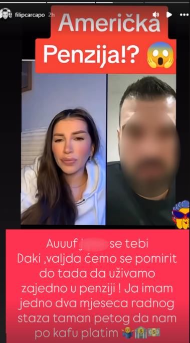 Filip Car želi da se pomiri s Dalilom