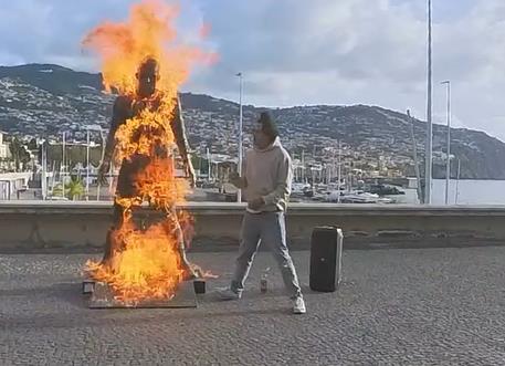 Kristijano Ronaldo - statua