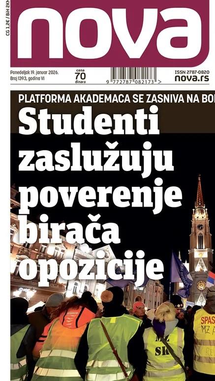 Nova naslovna strana