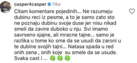 Mane Ćuruvija ostavljao komentare ispod Natašinih videa