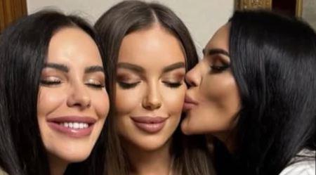 Bogdana Ražnatović sa sestrama