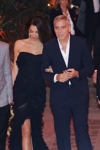 Amal Kluni i Džordž Kluni u Milanu