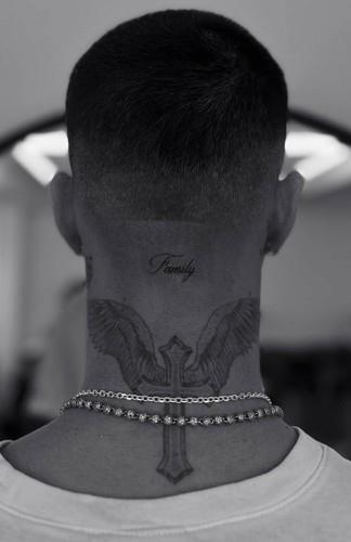 Romeo Bekam posvetio tetovažu porodici