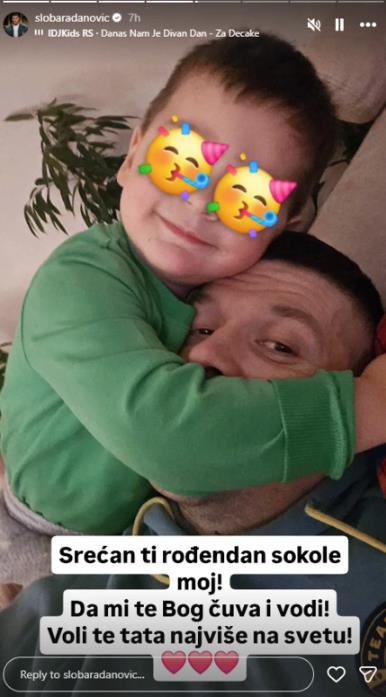 Sin Slobe Radanovića danas slavi rođendan