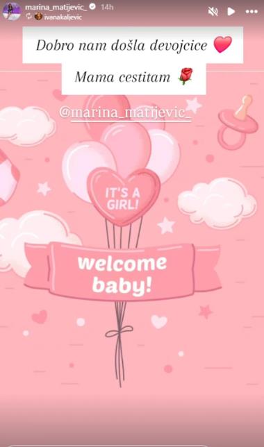 Porodila se voditeljka prve