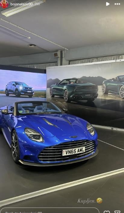Bojana Lazić se počastila novim automobilom