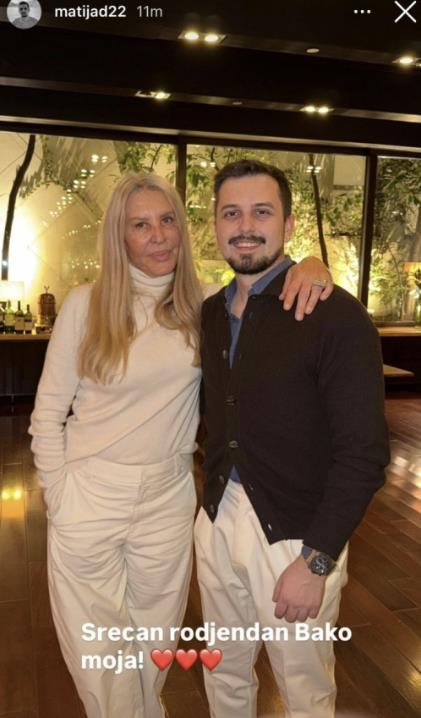 Verica Rakočević s unukom