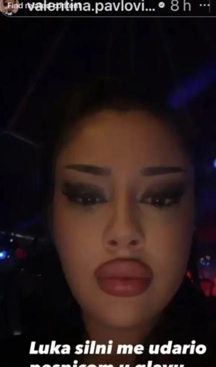 Luka Silni se oglasio nakon što sto ga jeValentina  optužila za batine