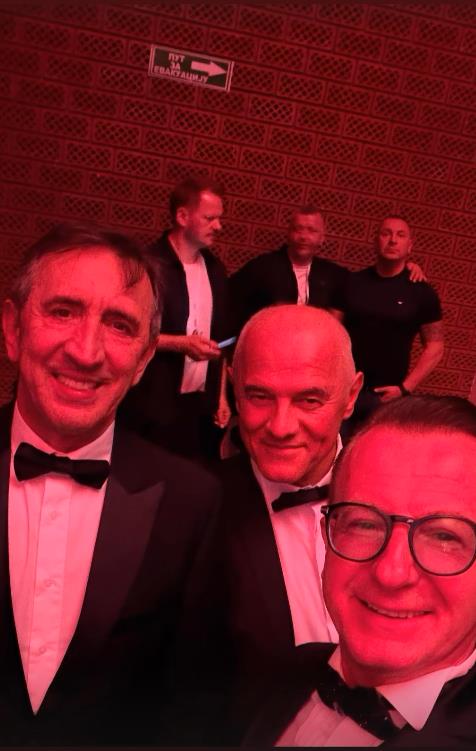 Žika Jakšić na koncertu Aleksandre Prijović