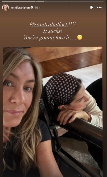 Dženifer Aniston, Sandra Bulok