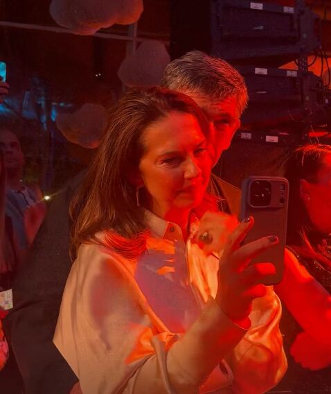 Nataša Ninković i Nenad Šarenac na nastupu Zdravka Čolića