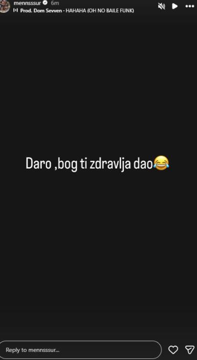 Mensur se obratio Dari Bubamari