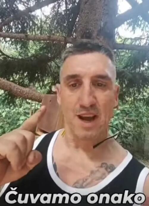 Kristijan Golubović u Stelinom dvorištu