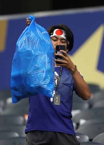 Japanci čiste stadion nakon utakmice na Mundijalu 2026