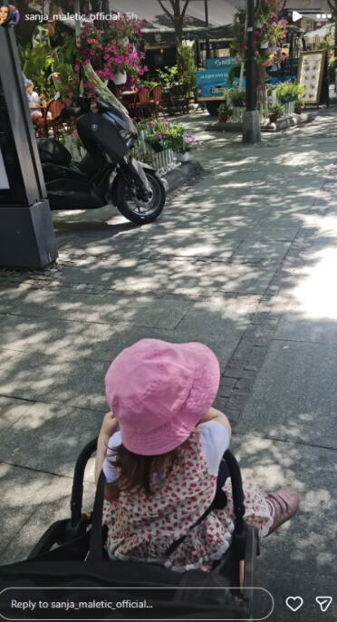 Sanja Maletić pokala kako uživa u majčinstvu