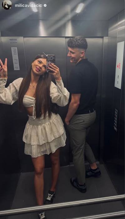 Milica Vidačić i Miloš Šojić
