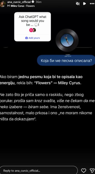 Ana Ćurčić podgrejala fanove