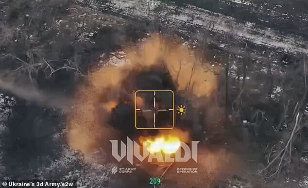 Snimci delovanja ukrajinskih kopnenih robota-kamikaza iza ruskih linija tokom Operacije Vivaldi