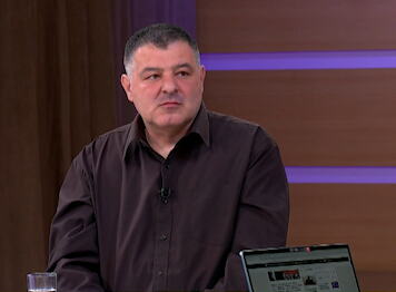 Borko Kašanski u studiju Kurir televizije