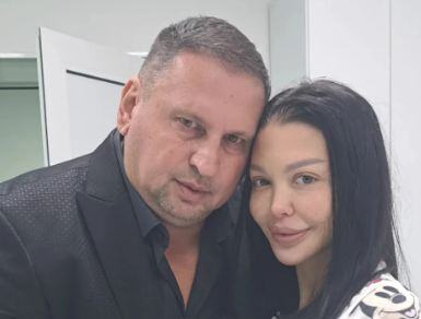 Maja Marinkovic i Taki Marinkovic u bolnici nakon njene operacije zadnjice