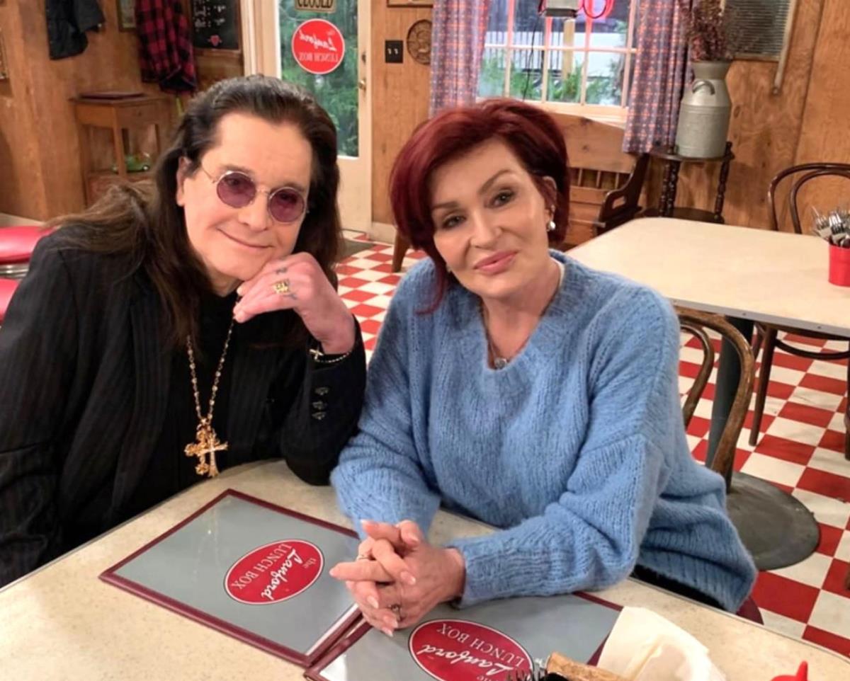 Ozi Ozborn sa suprugom Šeron u restoranu