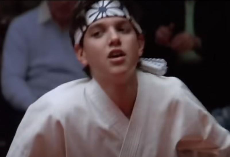 Ralf Mačio u filmu Karate Kid
