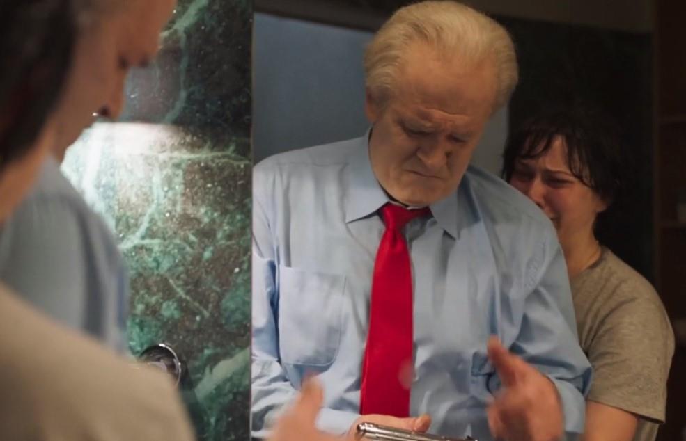 Boris Isaković kao Slobodan Milošević u seriji Porodica