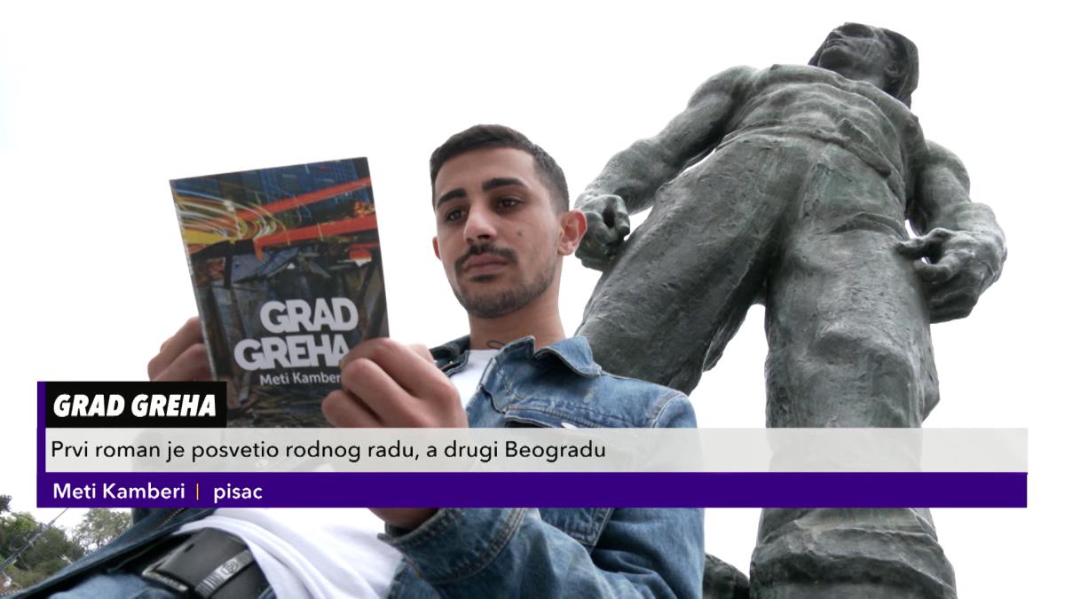 Meti Kamberi, pisac iz Niša sa knjigom Grad greha