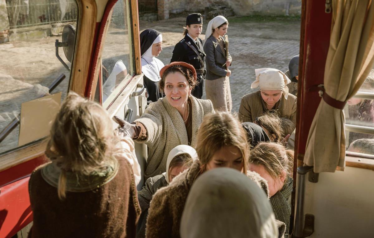 Sanja Moravčić kao Diana Budisavljević u filmu „Dara iz Jasenovca”